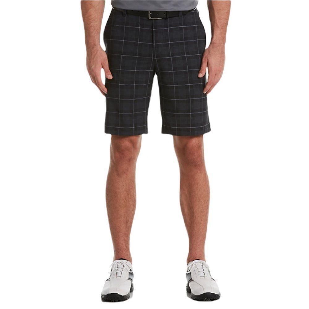 Men's Grand Slam MotionFlow 360 Plaid Golf Shorts!